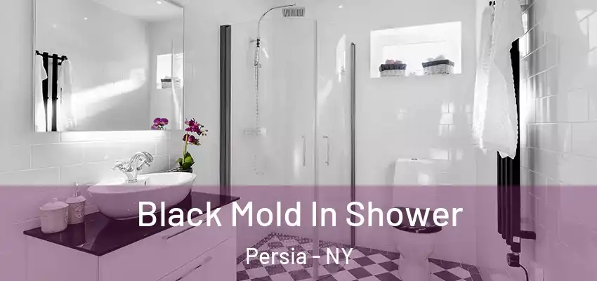  Black Mold In Shower Persia - NY