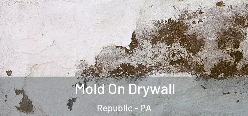  Mold On Drywall Republic - PA